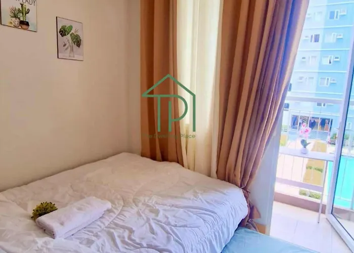 1br Pool Front View Balcony Near Sm Fairview By Tdp Staycation