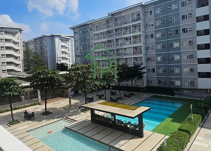 1br Pool Front View Balcony Near Sm Fairview By Tdp Staycation 3*